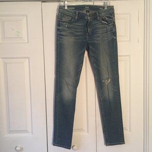 Distressed Boyfriend Jeans